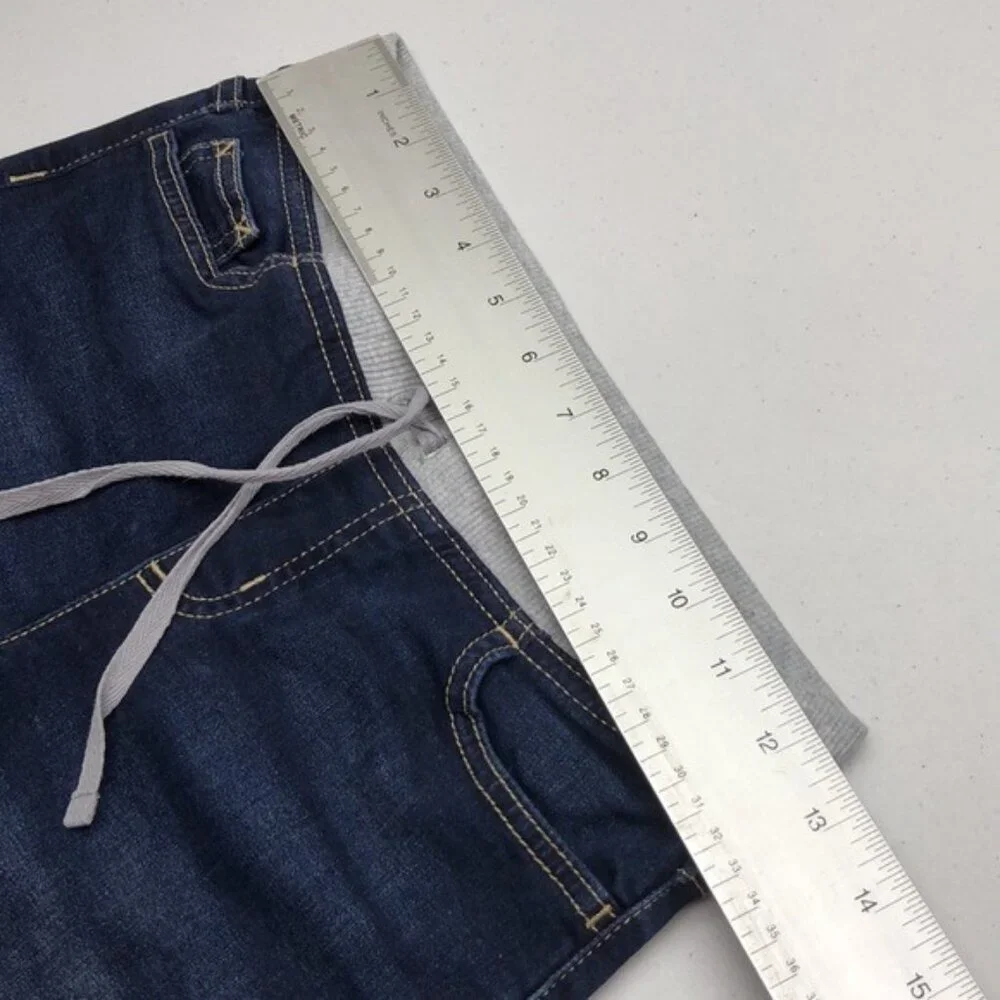 GIRLS JUSTICE STRETCH WAIST JEAN SHORTS (GIRLS) 12 ⭐️